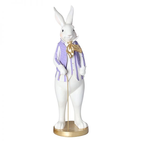 Figurka dekoracyjna Królik Wielkanocny Violet VIII wys.53cm