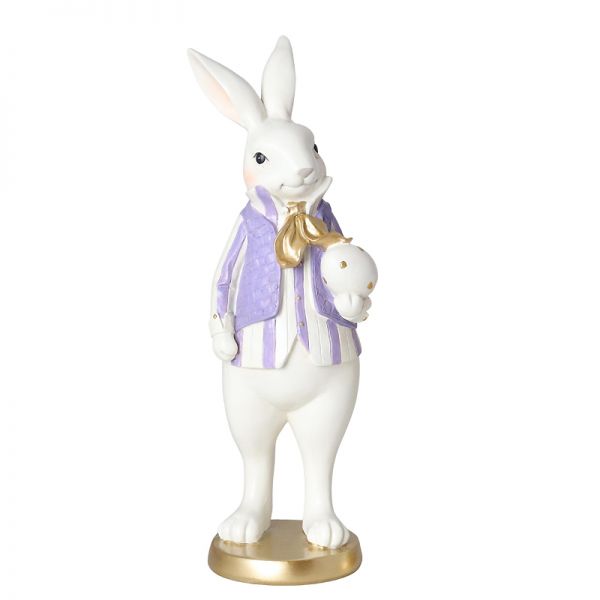 Figurka dekoracyjna Królik Wielkanocny Violet XI wys.25,5cm