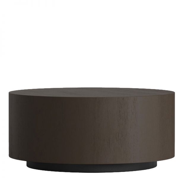 Drewniany stolik kawowy styl Modern Farmhouse Alvin śr.96cm