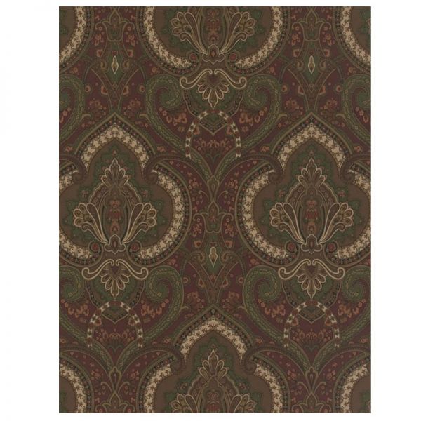 Tapeta Ralph Lauren Castlehead Paisley Chestnut