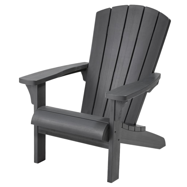 Krzesło ogrodowe Hampton Adirondack Graphite Chair