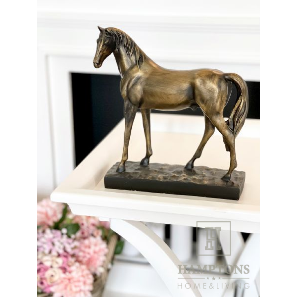Figurka dekoracyjna Koń na postumencie Horse