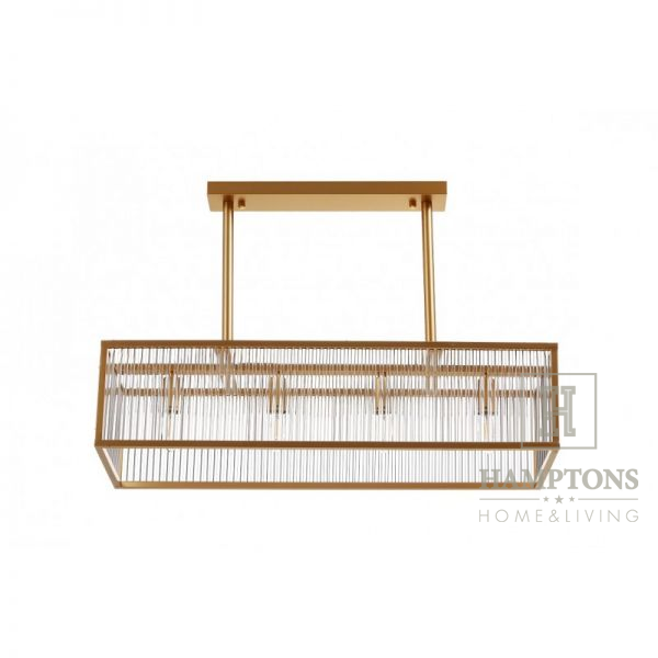 Lampa do jadalni Art Deco 70cm