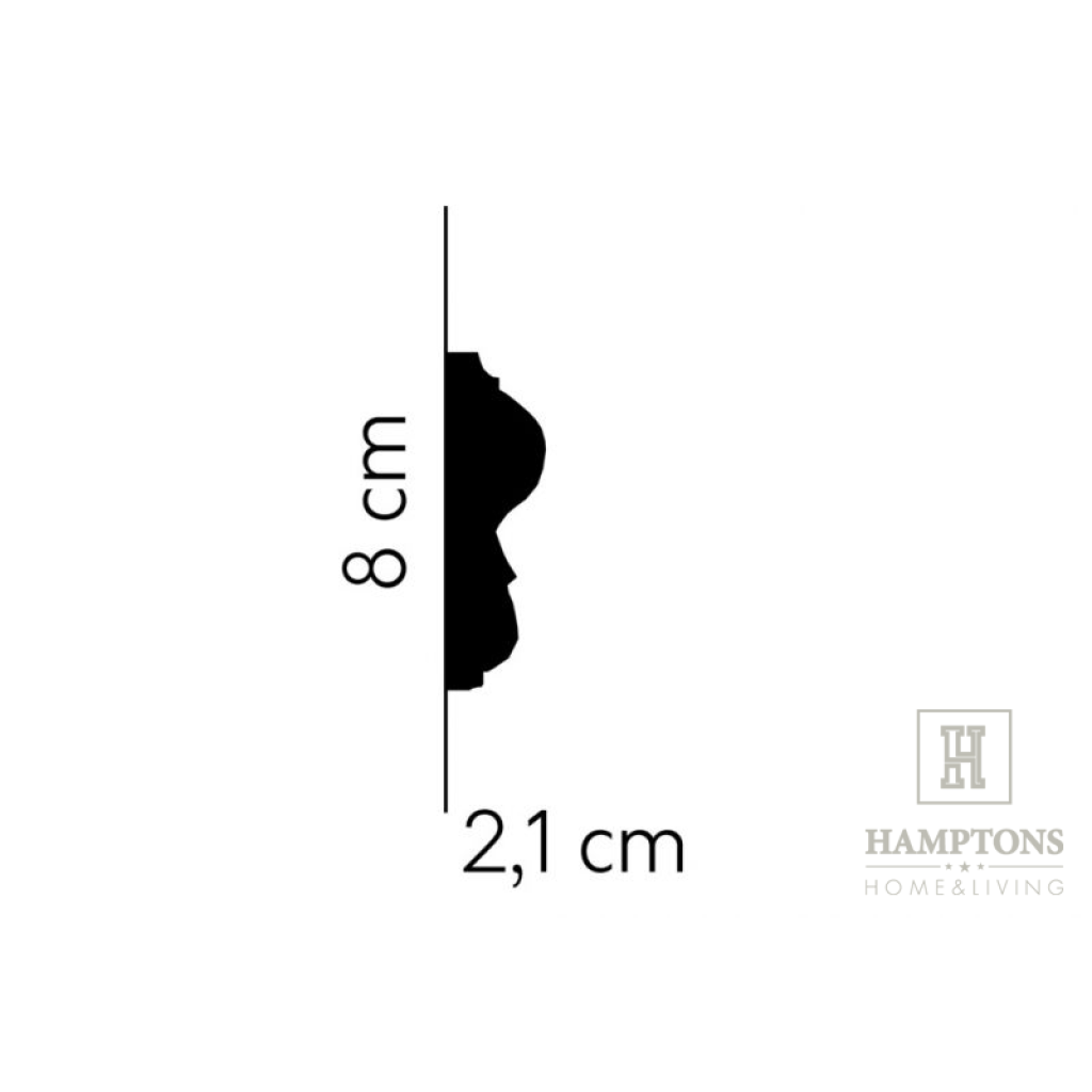 Listwa ścienna Mardom Decor MDD338F 240cm