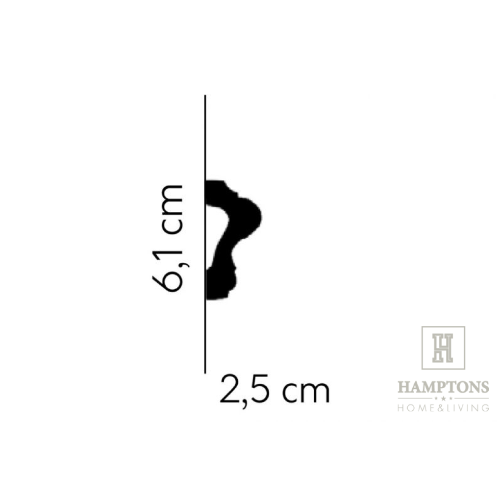 Listwa ścienna Mardom Decor MDD346F 240cm