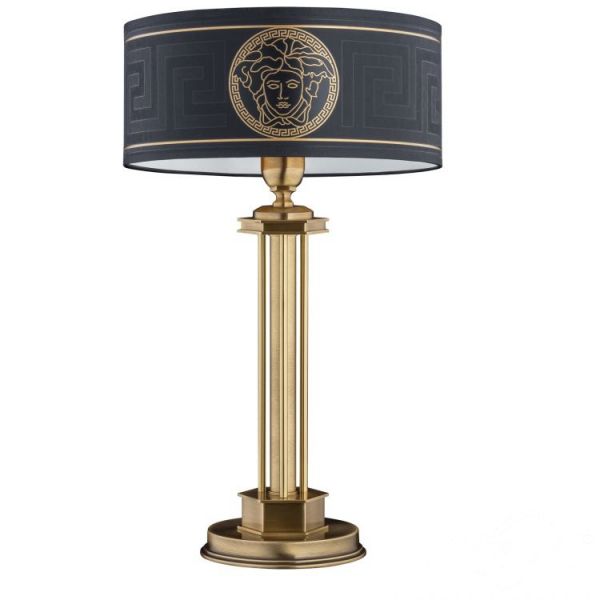 Stylowa lampa biurkowa Carlos