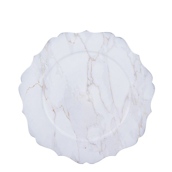 Talerz/ podtalerz we wzór marmur Marble Plate